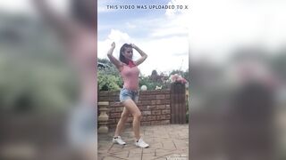 TikTok Teen Braless Dancing Shuffle Bouncing Tits Jiggle #10