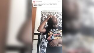 Hoes love attention Facebook live