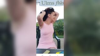 Live facebook ass bikini romanian