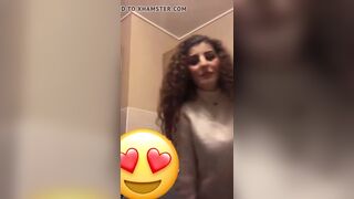 Twerking during the lockdown instagram live