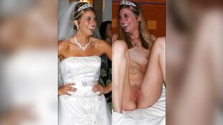 Dressed undressed Brides Slideshow #3