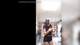 Tiktok (32) - Braless see through amateur big boobs flashing