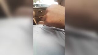 Street hooker swallows spunk in car