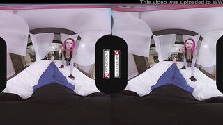 Dino Crisis Cosplay VR starring Anna Bell Peaks getting her juicy pussy penetrated!