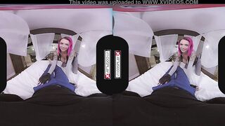 Dino Crisis Cosplay VR starring Anna Bell Peaks getting her juicy pussy penetrated!