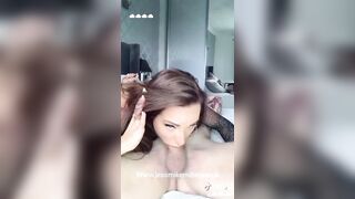 NSFW Naked Tiktok Girl Deepthroating Hard Cock! 4k