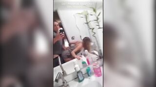 HORNY STEP MOM AND STEP SON HAVING SEX IN BATHROOM - PREMIUM SNAPCHAT