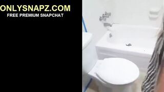 HORNY STEP MOM AND STEP SON HAVING SEX IN BATHROOM - PREMIUM SNAPCHAT