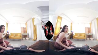 VRLATINA Cute Latina Cum Covered Face VR