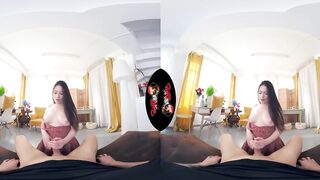 VRLATINA Cute Latina Cum Covered Face VR