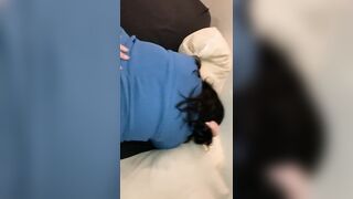 POV Horny Cheating Slut PAWG Wife Twerks Big Booty on Husbands Cock with Creampie Thick White Girl