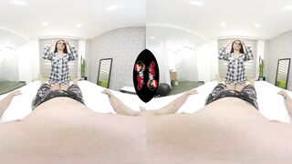 VRLatina - College Student Fucks before Study VR