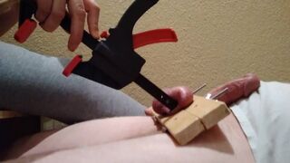 Friday Ballbusting Part 2. Clamp