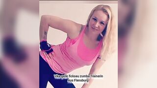 Eine geile zumba Trainerin und ex stripperin vika