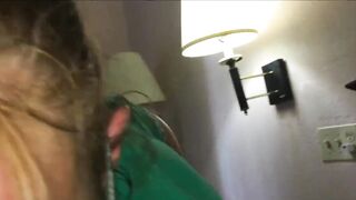 Cheap Prostitute Blowjob Black Cock in Hotel