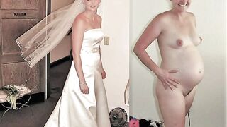 WEDDING DAY BRIDES   (Dressed and Undressed)