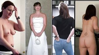 WEDDING DAY BRIDES   (Dressed and Undressed)