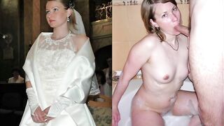 WEDDING DAY BRIDES   (Dressed and Undressed)