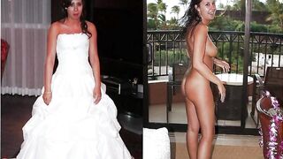 WEDDING DAY BRIDES   (Dressed and Undressed)