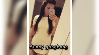 Die geile sunny  sunny gangbang die sexy Stute kommentiert