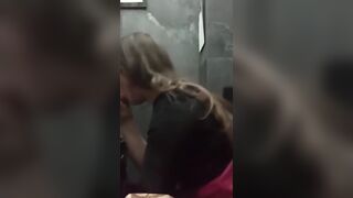 Girl Met by ​ZoneFuck​ Com​ Give Deepthroat in Public Toilet