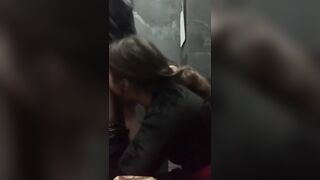 Girl Met by ​ZoneFuck​ Com​ Give Deepthroat in Public Toilet