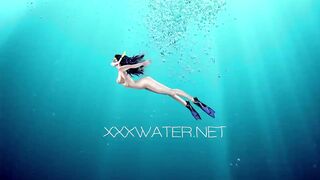 Puzan Bruhova sexy underwater submerged teen