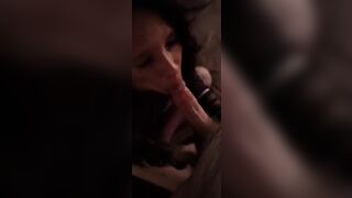 REAL HOMEMADE AMATEURS! Cute Babe Sucks Daddys Dick before he Stretches her Tight Pussy out (part 1)