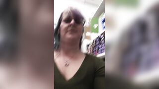 MILF Dildo her Wet Pussy and Cums in back Room at Work