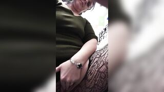 MILF Dildo her Wet Pussy and Cums in back Room at Work