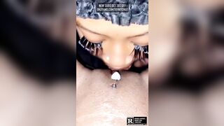 Ebony MILF Licking 19 Y/O Thot Pussy till she Scream