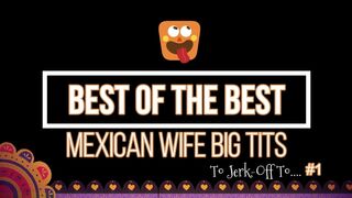 BEST OF THE BEST - Mexican Wife Big Tits To Jerk-Off To #1