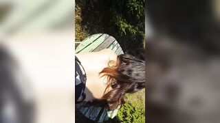 Cheating teen wife fucking with stranger in public HOT