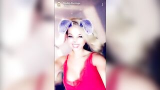 TV Reality Star Maddy Burciaga NIPSLIP Wearing a Nightie (Snapchat)