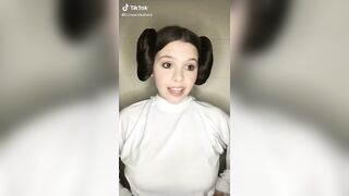 Tik Tok: huge & big tits!#102 Star Wars cosplayers edition