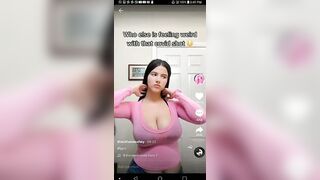 Tik Tok: big & huge tits!#106