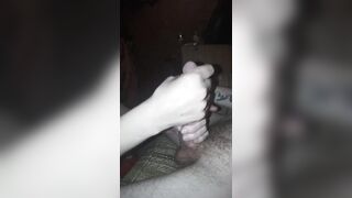 Wifes sister gives handjob