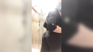 Big Booty Bank Teller (Almost Caught Twerking)