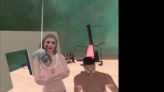 When Three Pornstars looked at Me Have A Hot Threesome With BBC in VR