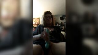 Real Orgasm with Vibrator