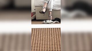 Footfetish Small Asian Cute Feet in Heels