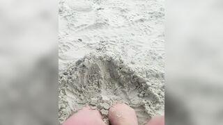 Sexy Feet/toes in the Sand