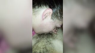 Cocksucking friend cheating blowjob