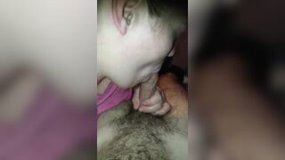 Cocksucking friend cheating blowjob