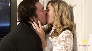 PASSIONATE MAKEOUT WITH BRIDE BEFORE WEDDING!