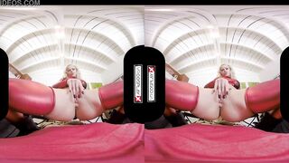 Lady Deadpool XXX Cosplay VR Sex - Cum fuck Deadpool's main squeeze!