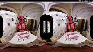 Lady Deadpool XXX Cosplay VR Sex - Cum fuck Deadpool's main squeeze!