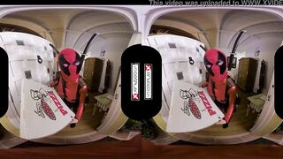 Lady Deadpool XXX Cosplay VR Sex - Cum fuck Deadpool's main squeeze!