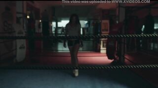 Even in a boxing ring, Alexa Tomas turns us on