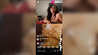 Instagram video call Sheyla Hershey Elisa Colman very sexy